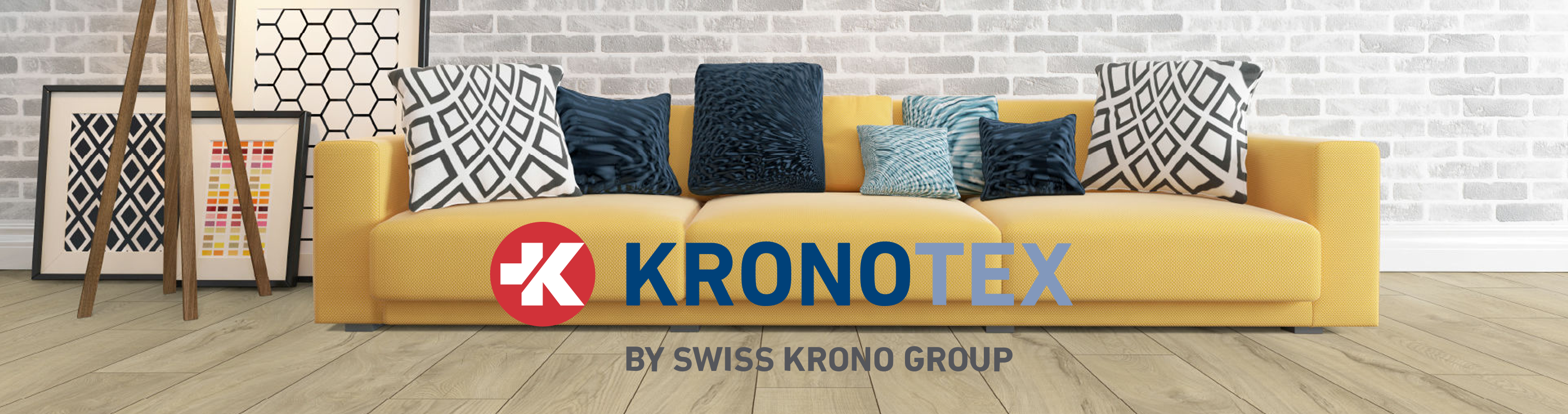 Kronotex salon sol stratifié